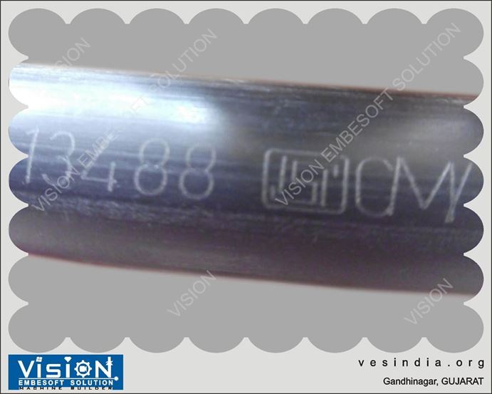 Fly on Laser Marking on Irrigation Pipe